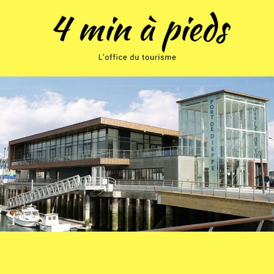 L'Etablissement La Plage A 2 Pas, Vous Propose 4 Appartements Neufs, Netflix, Lits Faits A Votre Arrivee, Serviettes De Toilette, Menage, Wifi, En Hyper Centre ,Plage A 100M, Box A Velos, Paiement 3 Fois Sans Frais, Prix Tout Compris ディエップ エクステリア 写真