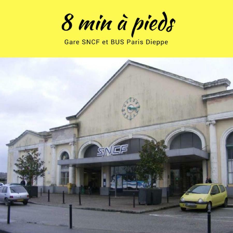L'Etablissement La Plage A 2 Pas, Vous Propose 4 Appartements Neufs, Netflix, Lits Faits A Votre Arrivee, Serviettes De Toilette, Menage, Wifi, En Hyper Centre ,Plage A 100M, Box A Velos, Paiement 3 Fois Sans Frais, Prix Tout Compris ディエップ エクステリア 写真